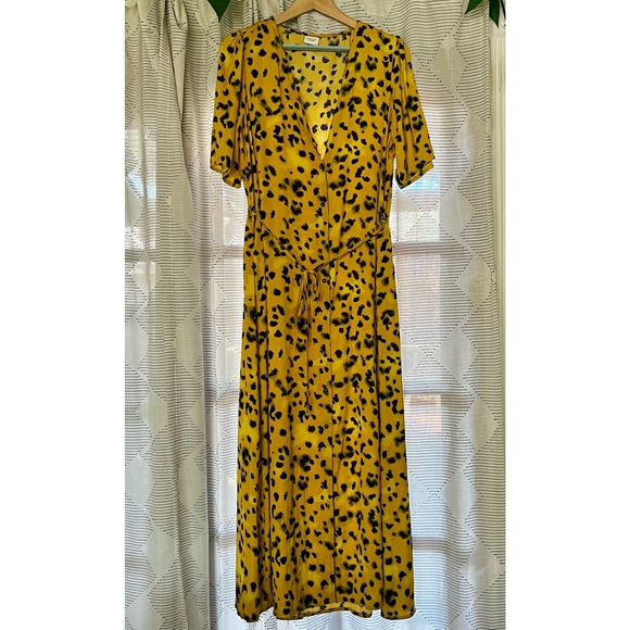 Jacqueline de Yong Animal Print Maxi Dress - Picture 2 of 8